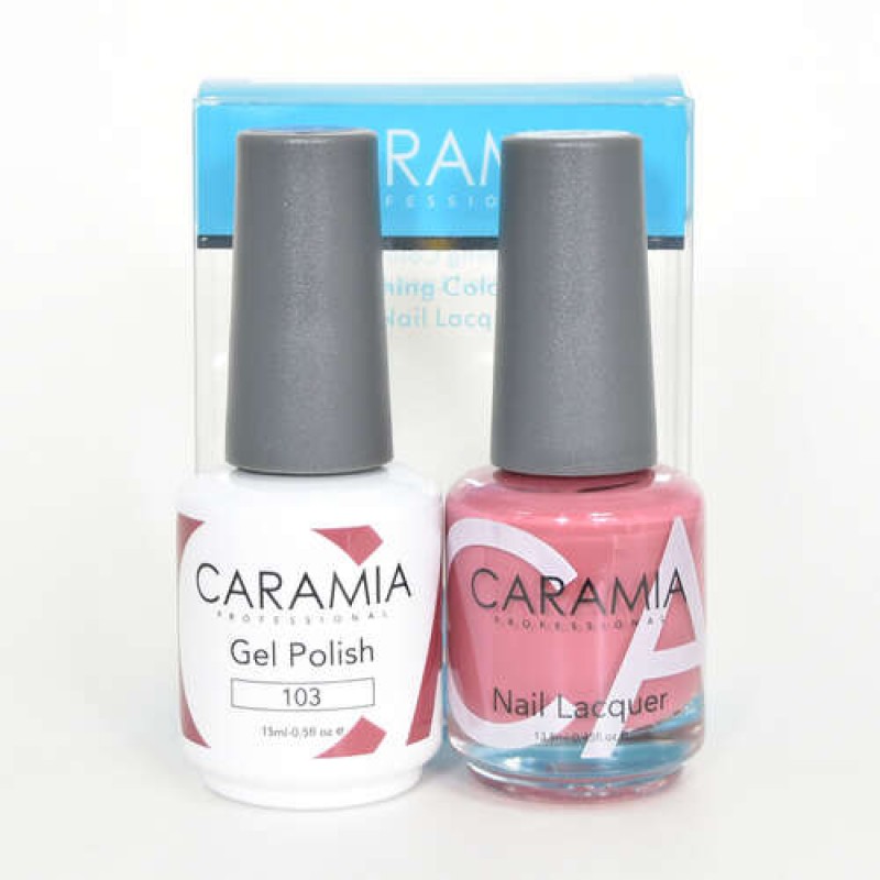 #103 Caramia Gel Polish & Nail Lacquer 0.5oz